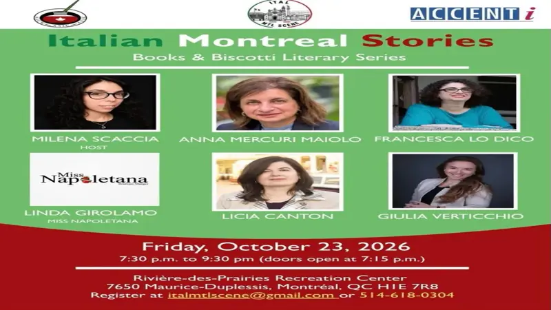 Intervista a Milena Scaccia e Licia Canton - Italian Montreal Stories - 23-10-26, Rivière-des-Prairies