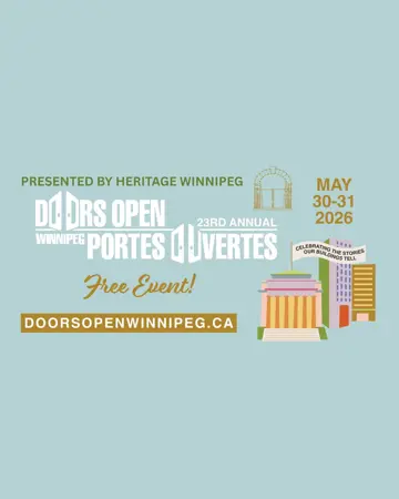 Doors Open Winnipeg 2026 is this month! 