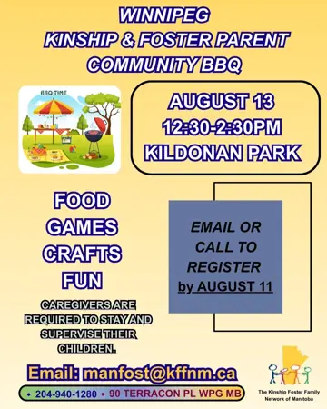Winnipeg Kinship & Foster Parent Community BBQ