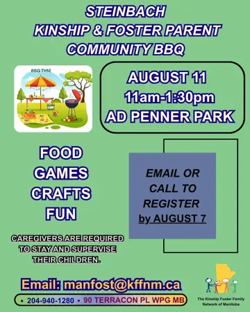 Steinbach Kinship & Foster Parent Community BBQ