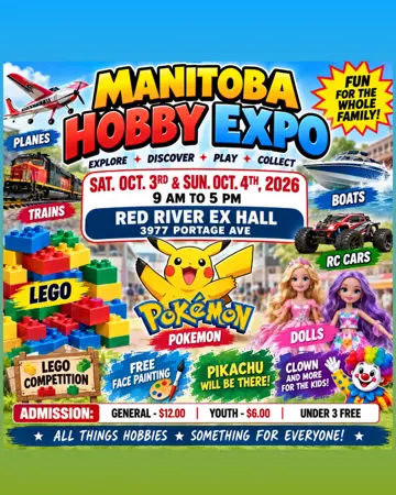 Manitoba Hobby Expo is an interactive show and sale celebrating hobbies of all kinds.