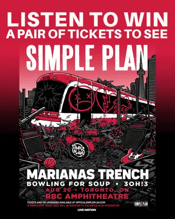 Smarty Pants: Win tickets to see Simple Plan