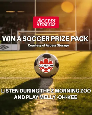 MELLY-OH-KEE - Win a Access Storage Soccer Prize Pack