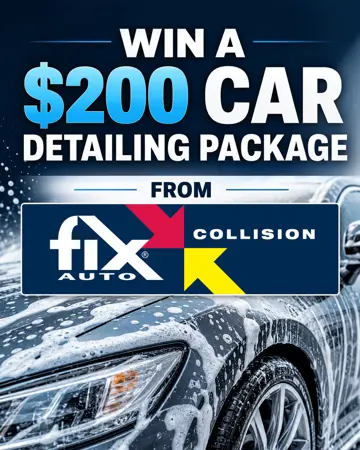 Win a $200 Car Detailing Package from Fix Auto Meadowvale