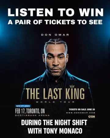 Win Tickets To See Don Omar At Scotiabank Arena
